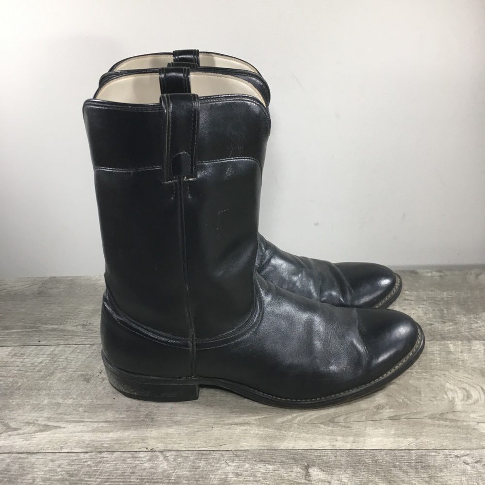 Laredo 7902 Saddle Roper Men's Cowboy Western Pull On Mens Boots Vintage Size 12